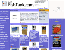 Tablet Screenshot of myfishtank.com